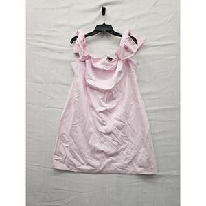 Wild Fable Vibrant Pink Ruffle Sleeve Off Shoulder Mini Dress XXL 331 09 4473